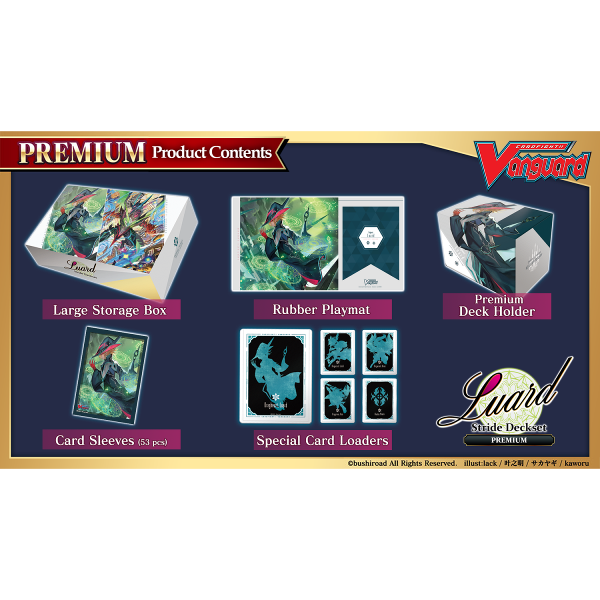 Vanguard will+Dress - Stride Deckset - SS10 Luard PREMIUM - EN