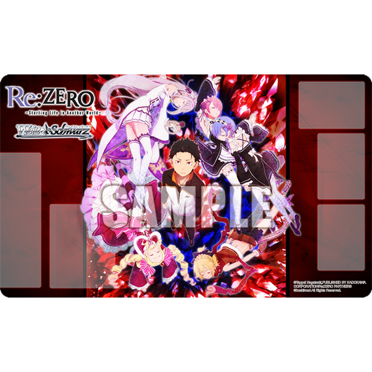 Weiss Schwarz - Playmat - Re:ZERO - Starting Life in Another World - Scellé