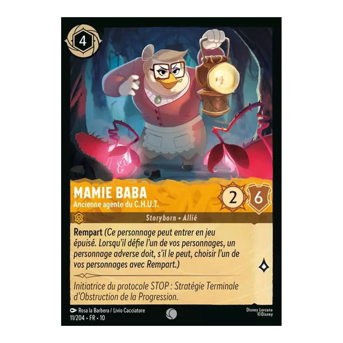 Item Mamie Baba, Ancienne agente du C.H.U.T. - 11/204 - WHW - Lueurs dans les Profondeurs - Brillante - Premium - Français