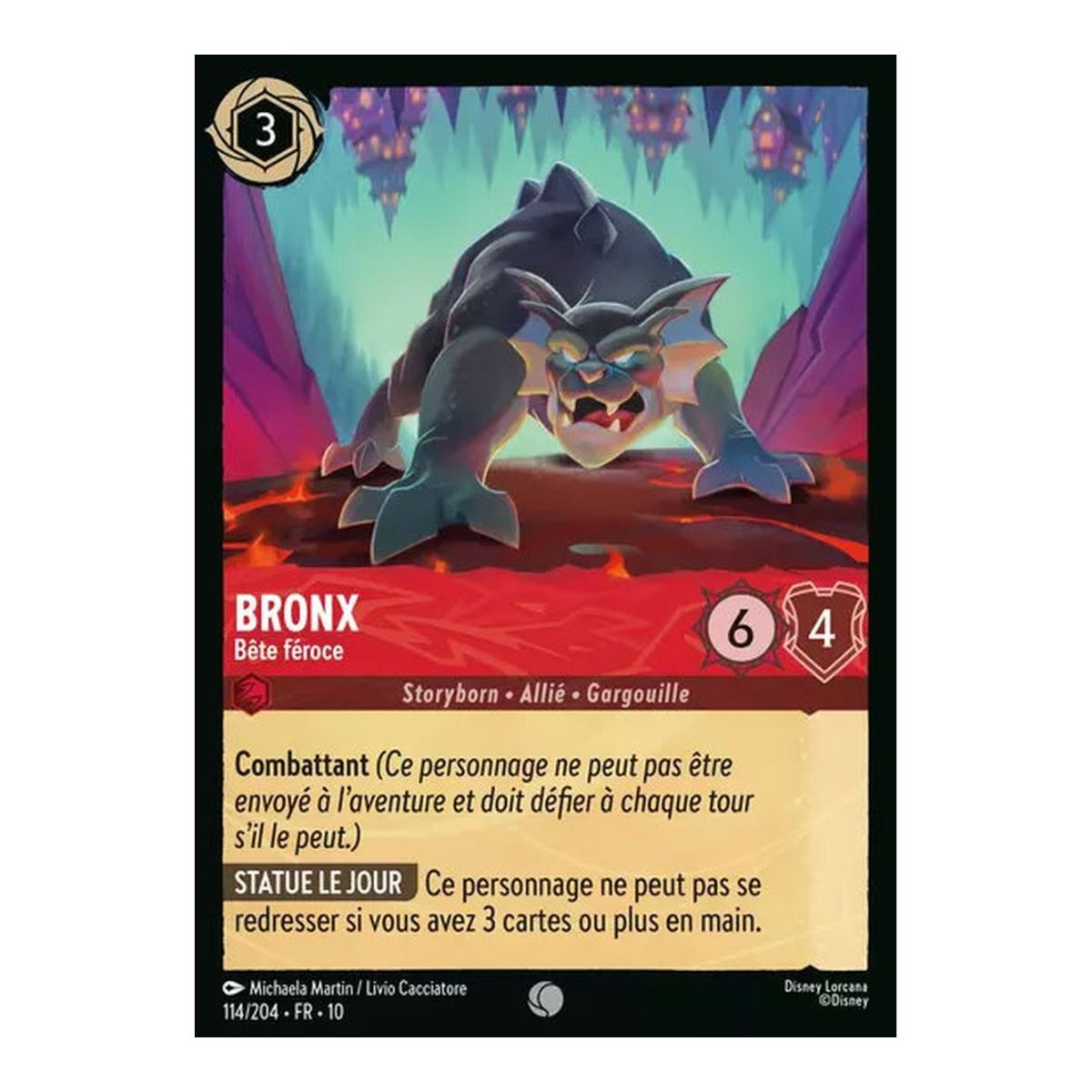 Item Bronx, Bête féroce - 114/204 - WHW - Lueurs dans les Profondeurs - Commune - Français