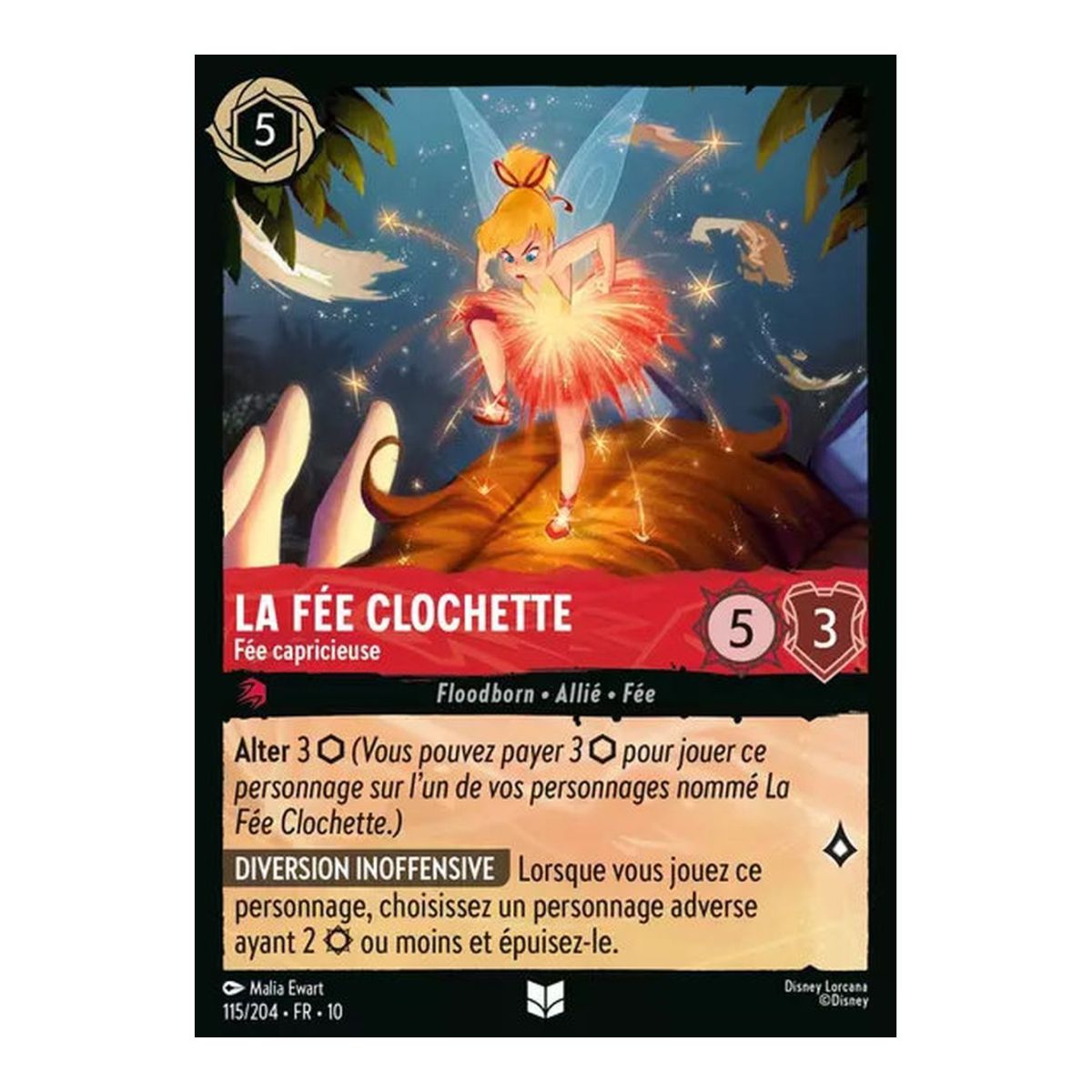 La Fée Clochette, Fée capricieuse - 115/204 - WHW - Lueurs dans les Profondeurs - Brillante - Premium - Français
