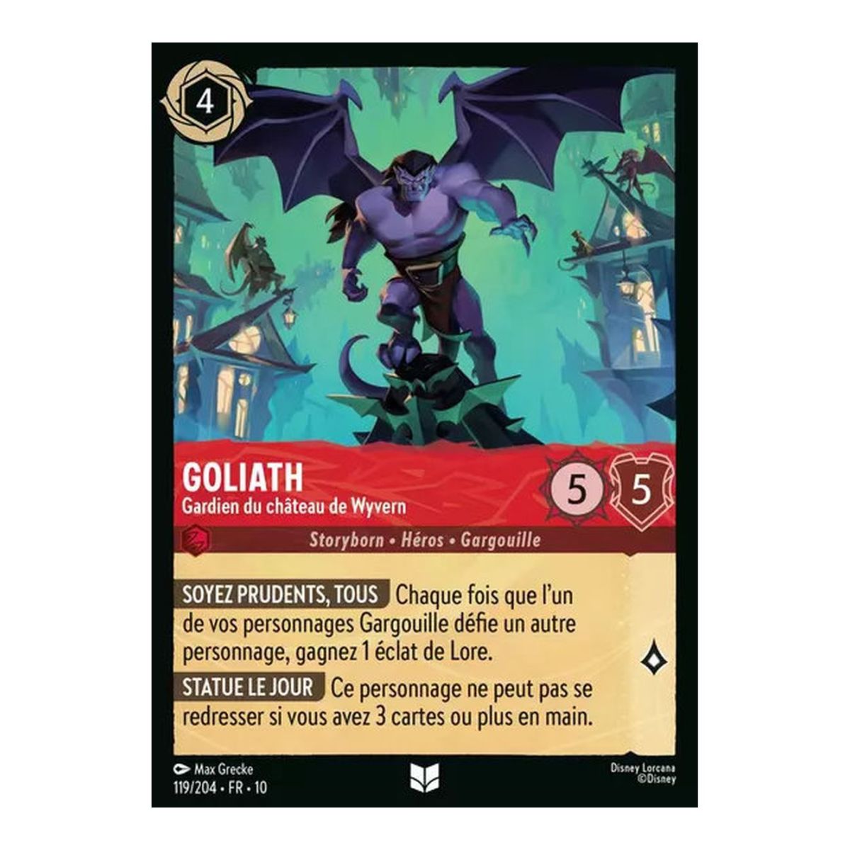 Goliath, Gardien du château de Wyvern - 119/204 - WHW - Lueurs dans les Profondeurs - Brillante - Premium - Français
