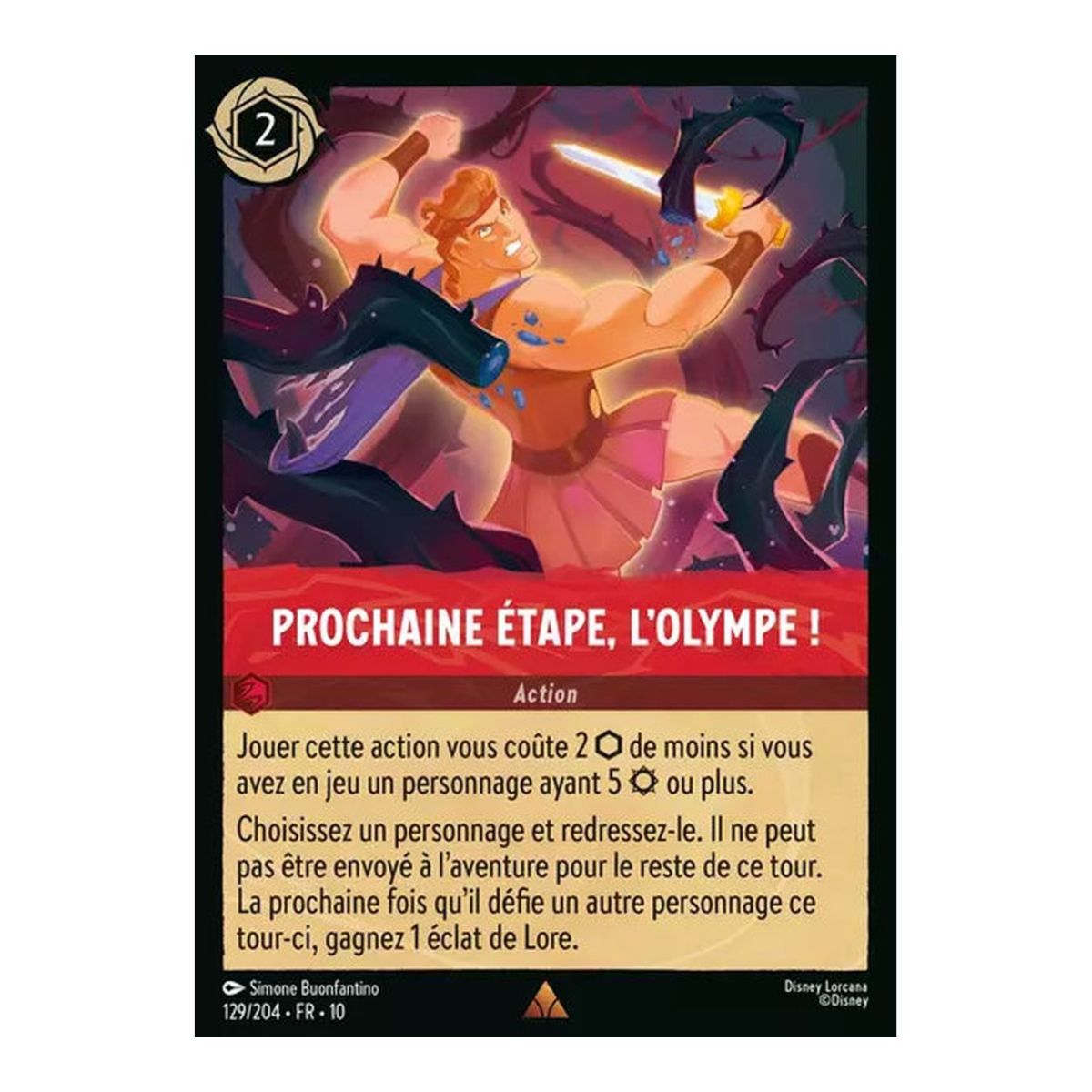 Prochaine étape, l'Olympe ! - 129/204 - WHW - Lueurs dans les Profondeurs - Brillante - Premium - Français