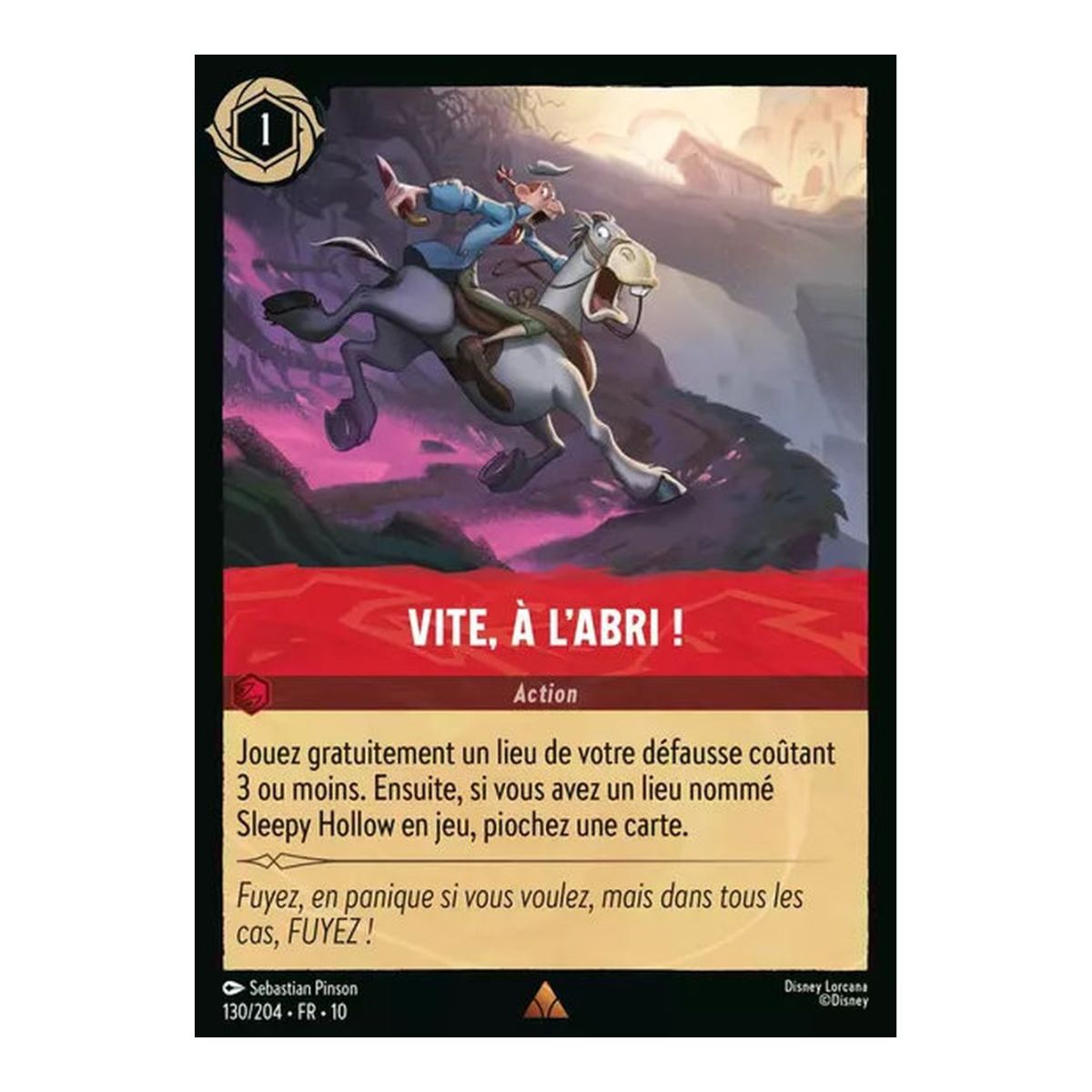 Vite, à l'abri ! - 130/204 - WHW - Lueurs dans les Profondeurs - Brillante - Premium - Français