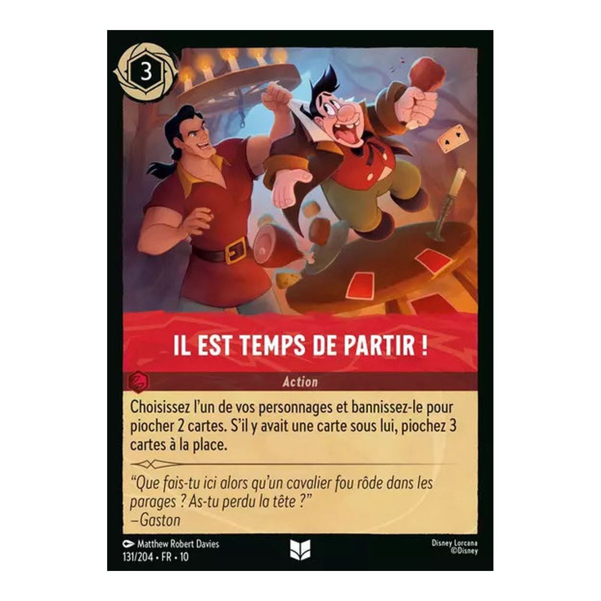 Item Il est temps de partir ! - 131/204 - WHW - Lueurs dans les Profondeurs - Brillante - Premium - Français