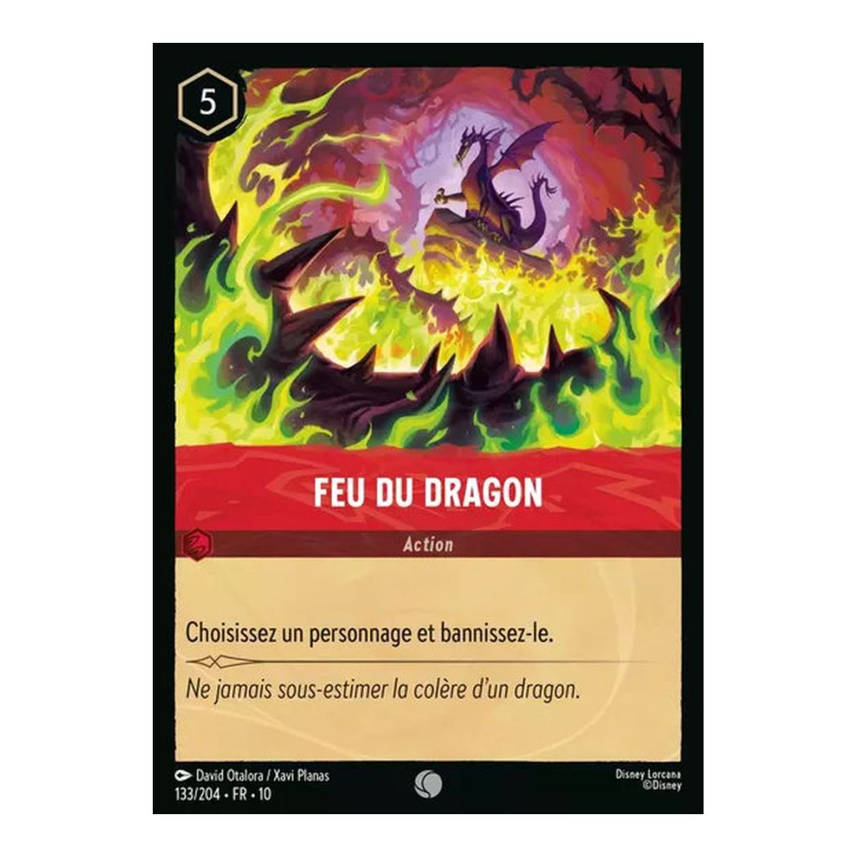 Item Feu du Dragon - 133/204 - WHW - Lueurs dans les Profondeurs - Commune - Français