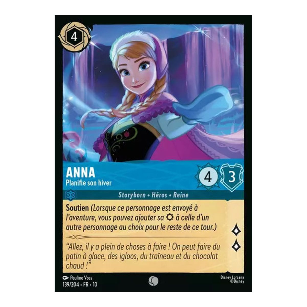 Item Anna, Planifie son hiver - 139/204 - WHW - Lueurs dans les Profondeurs - Commune - Français