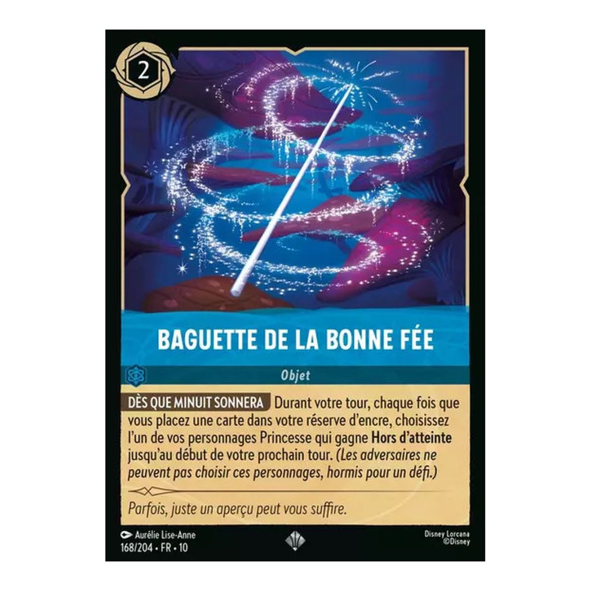 Item Baguette de la bonne fée - 168/204 - WHW - Lueurs dans les Profondeurs - Super Rare - Français