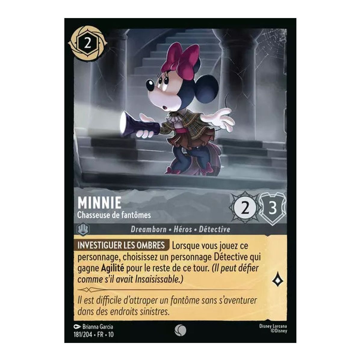Minnie, Chasseuse de fantômes - 181/204 - WHW - Lueurs dans les Profondeurs - Brillante - Premium - Français