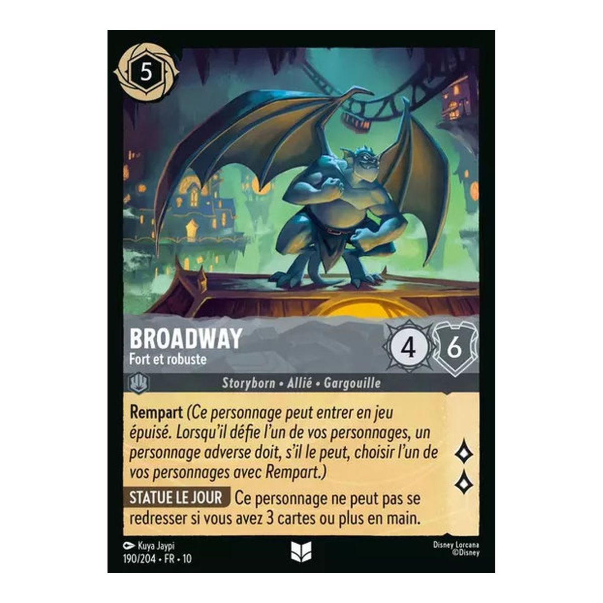 Item Broadway, Fort et robuste - 190/204 - WHW - Lueurs dans les Profondeurs - Peu Commune - Français