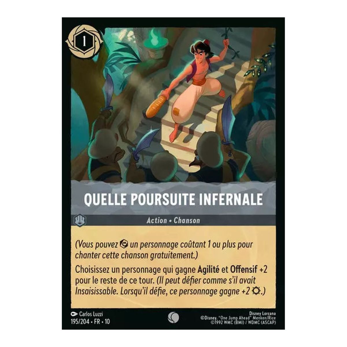 Quelle poursuite infernale - 195/204 - WHW - Lueurs dans les Profondeurs - Brillante - Premium - Français