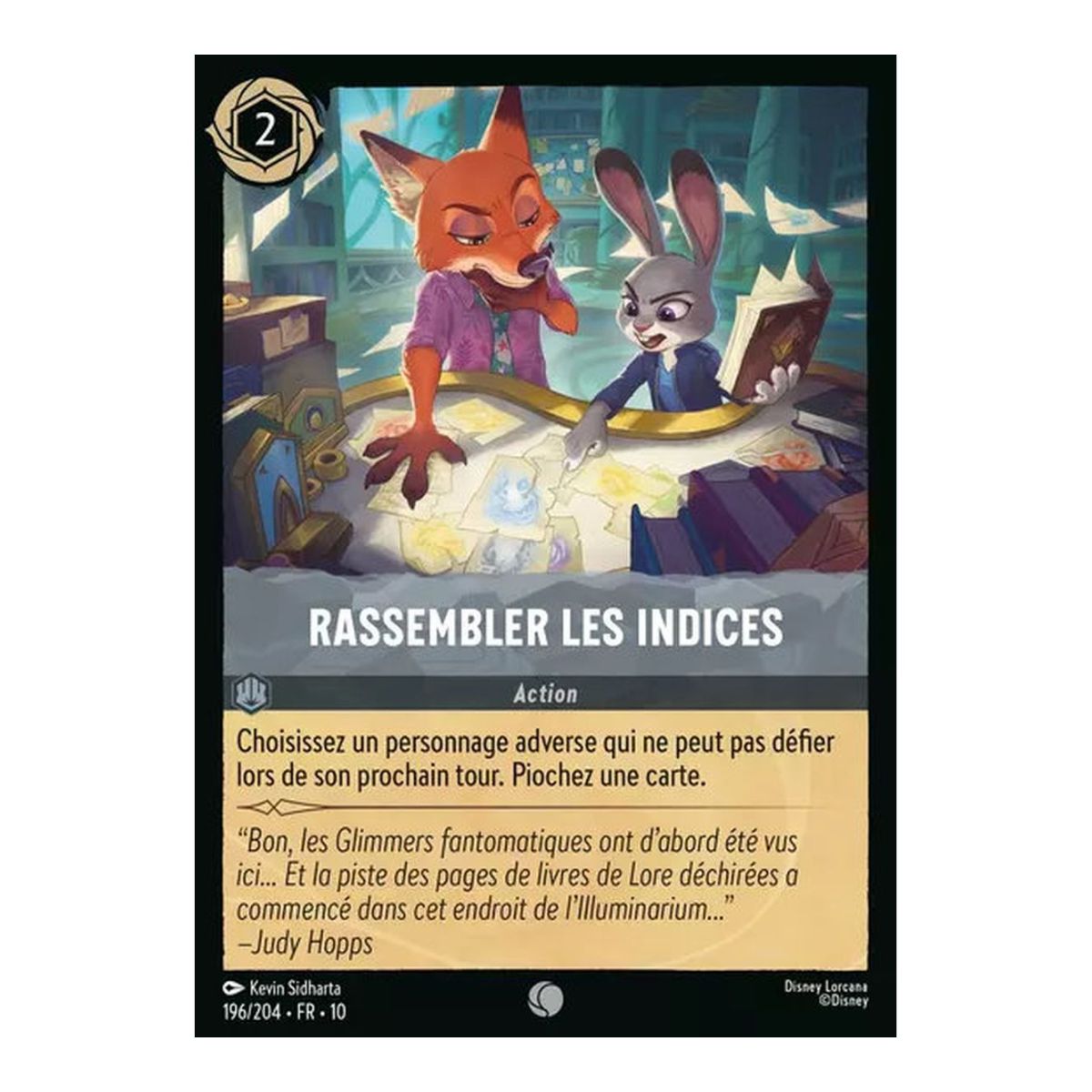 Item Rassembler les indices - 196/204 - WHW - Lueurs dans les Profondeurs - Commune - Français