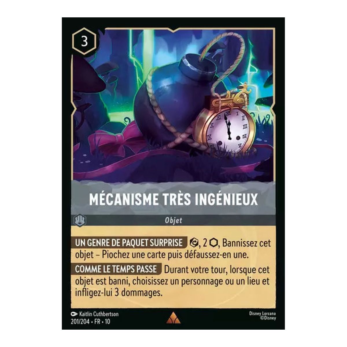 Item Mécanisme très ingénieux - 201/204 - WHW - Lueurs dans les Profondeurs - Rare - Français