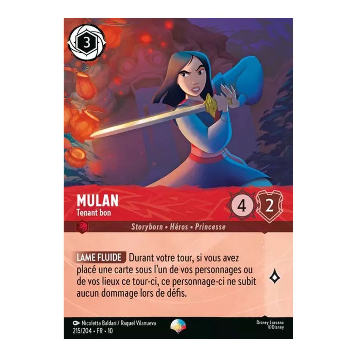Mulan, Tenant bon - 215/204 - WHW - Lueurs dans les Profondeurs - Épique - Français