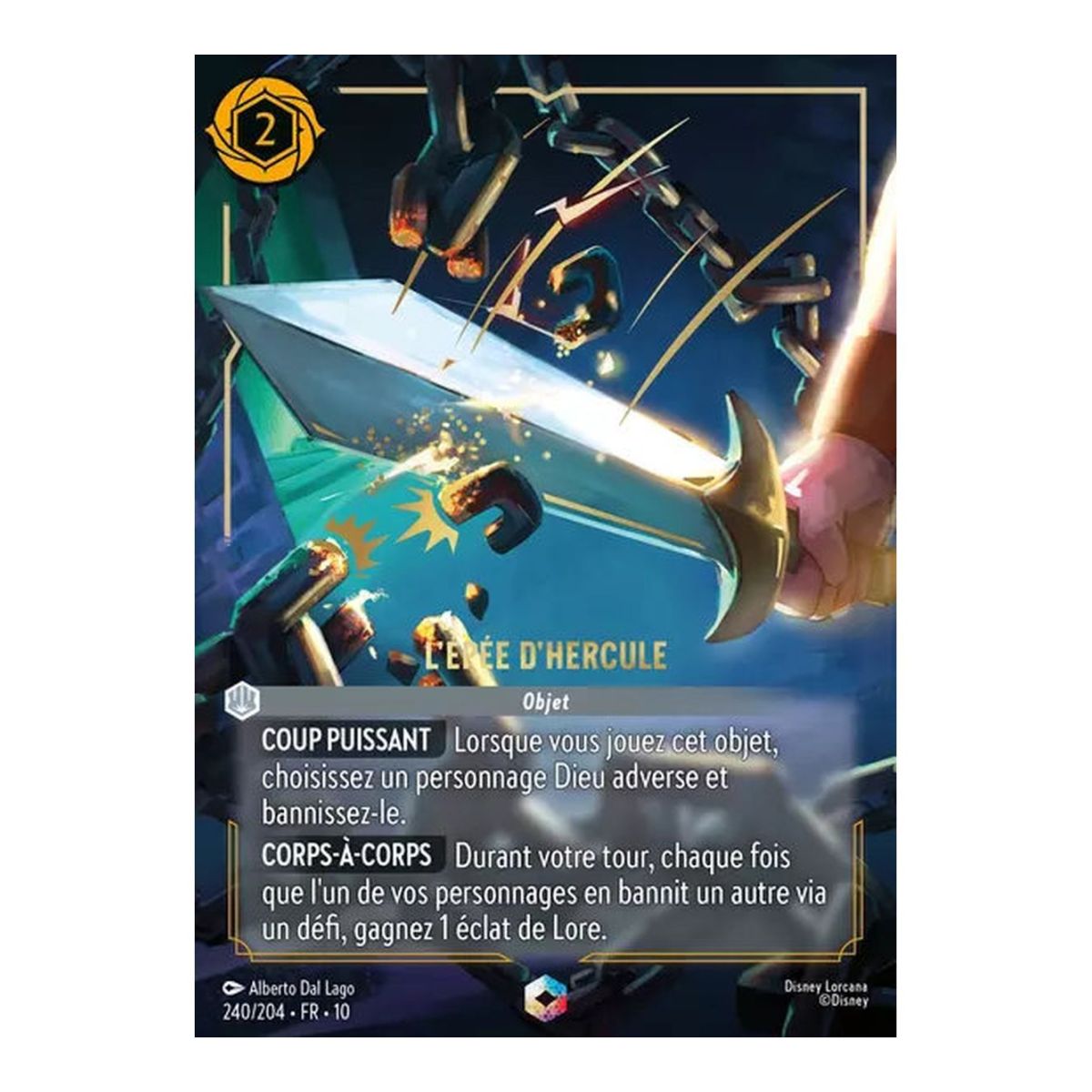 L'épée d'Hercule - 240/204 - WHW - Lueurs dans les Profondeurs - Enchantée - Français