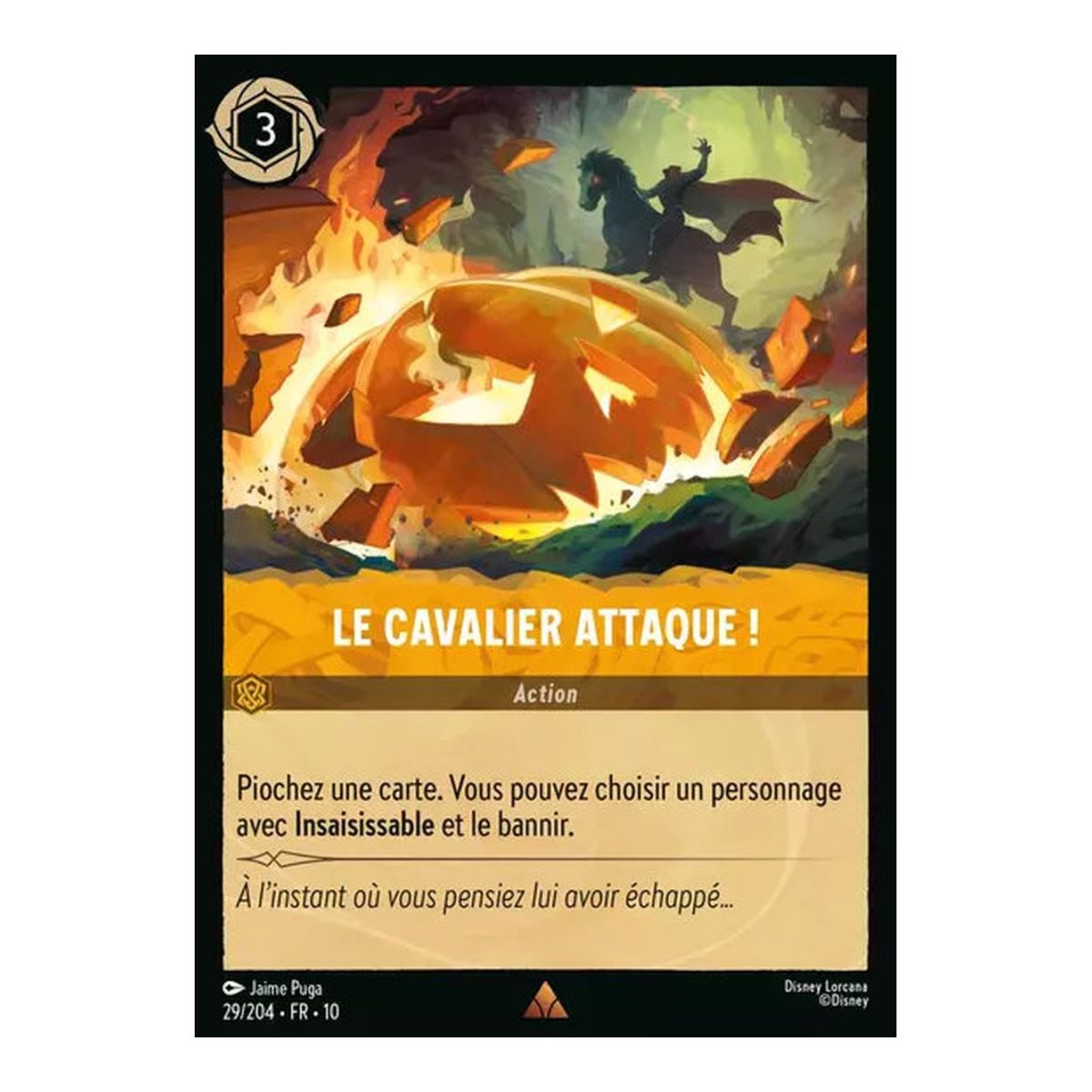 Item Le Cavalier attaque ! - 29/204 - WHW - Lueurs dans les Profondeurs - Rare - Français