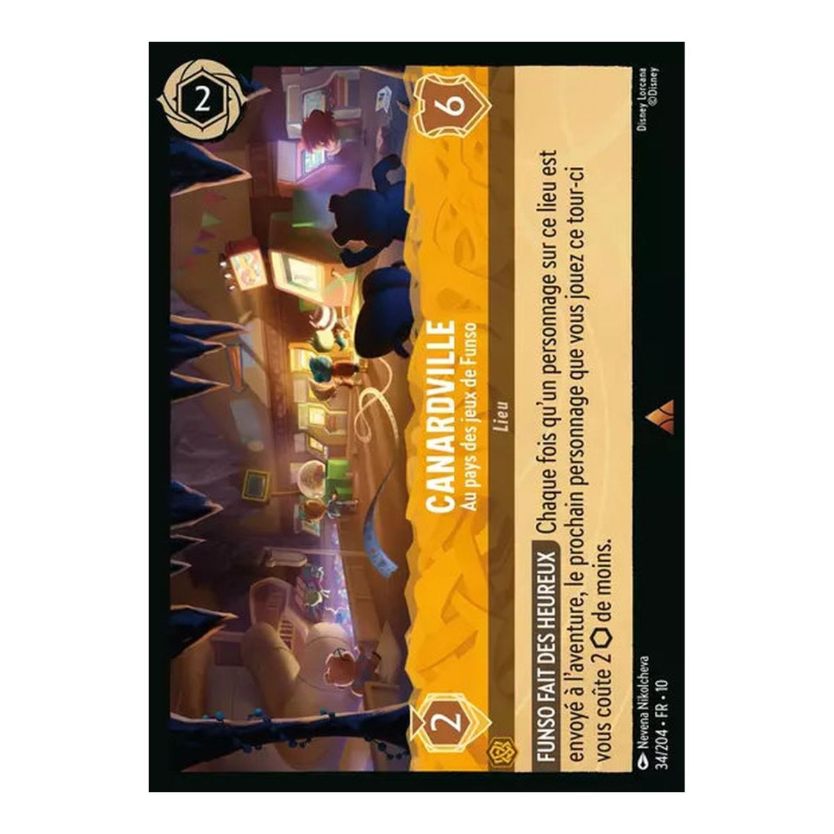 Canardville, Au pays des jeux de Funso - 34/204 - WHW - Lueurs dans les Profondeurs - Rare - Français