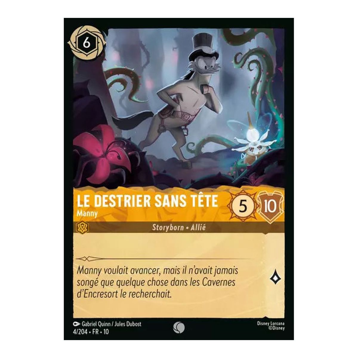 Item Le destrier sans tête, Manny - 4/204 - WHW - Lueurs dans les Profondeurs - Brillante - Premium - Français