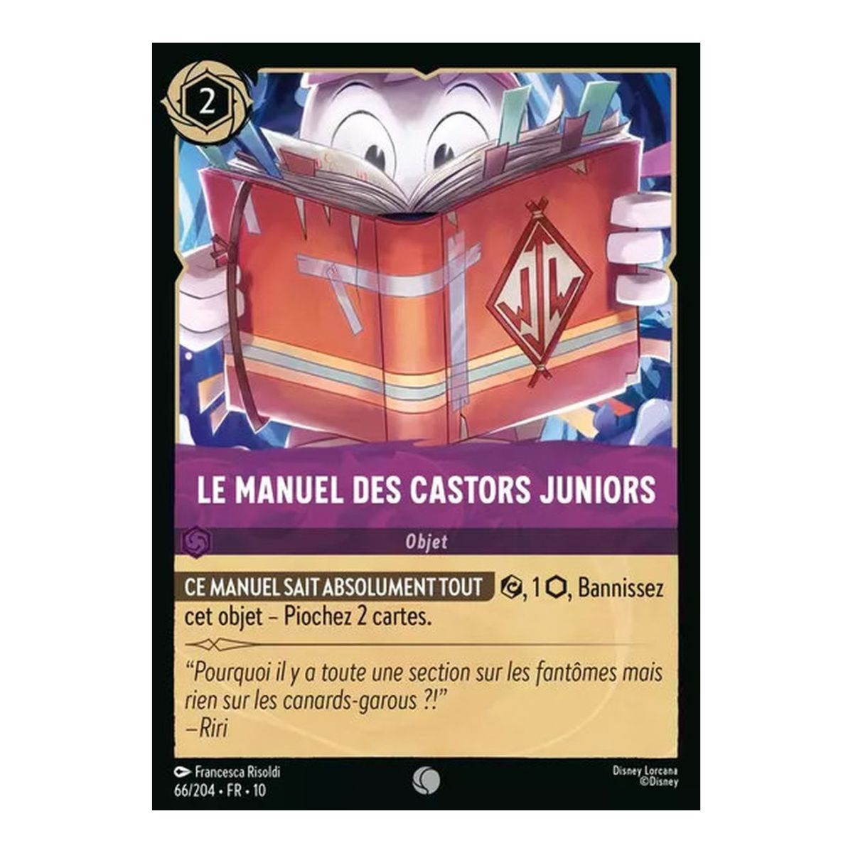 Item Le Manuel des Castors Juniors - 66/204 - WHW - Lueurs dans les Profondeurs - Commune - Français