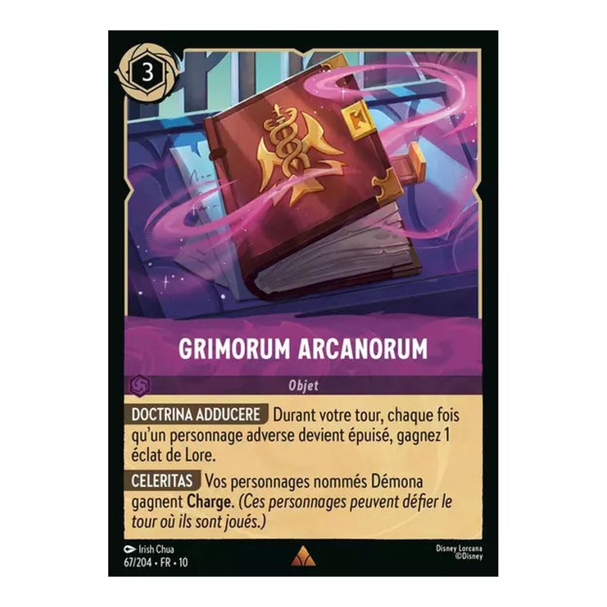 Item Grimorum Arcanorum - 67/204 - WHW - Lueurs dans les Profondeurs - Rare - Français