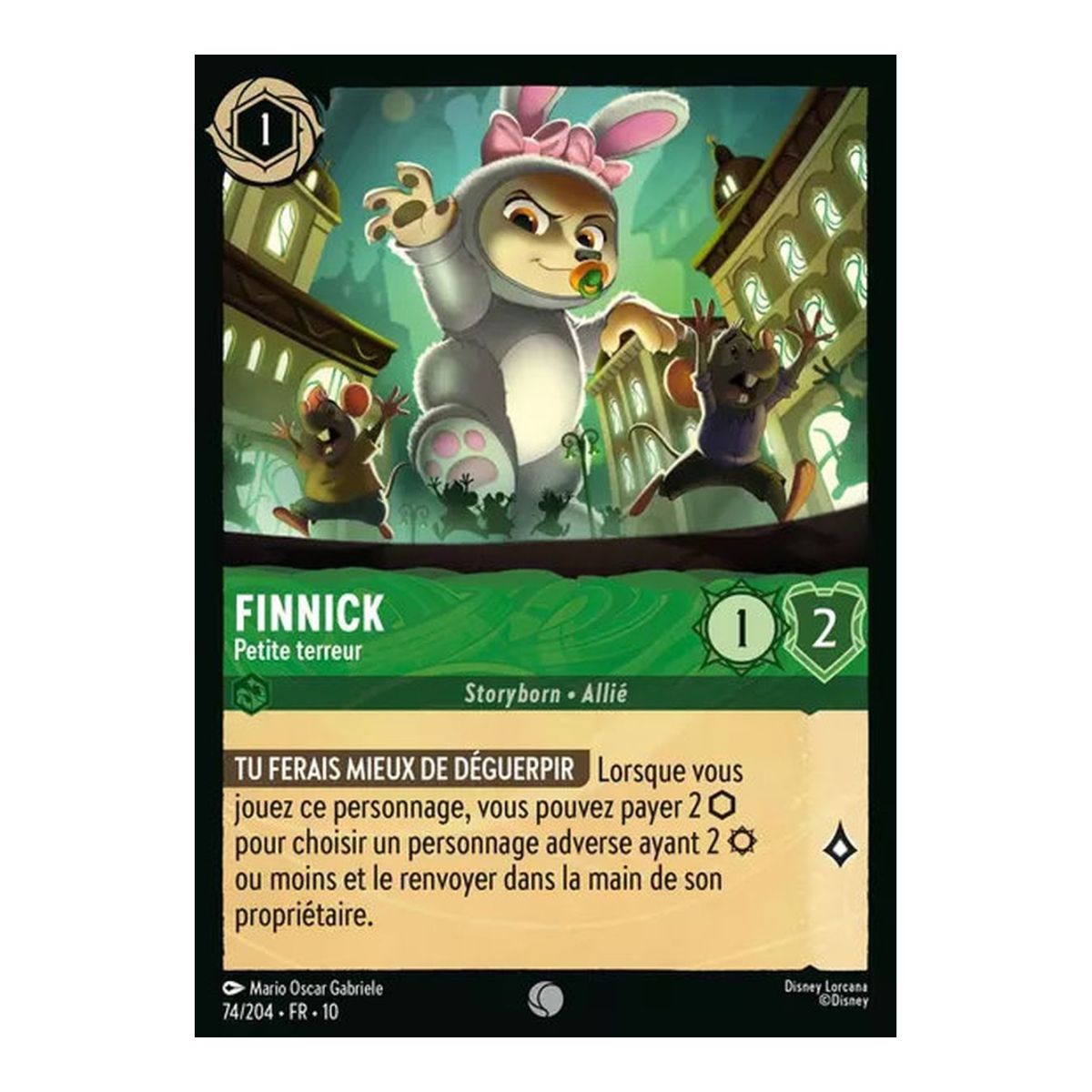 Finnick, Petite terreur - 74/204 - WHW - Lueurs dans les Profondeurs - Brillante - Premium - Français