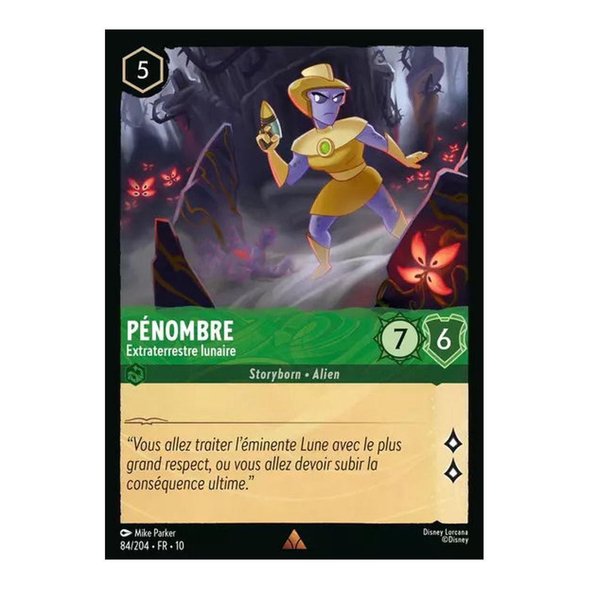 Item Pénombre, Extraterrestre lunaire - 84/204 - WHW - Lueurs dans les Profondeurs - Brillante - Premium - Français