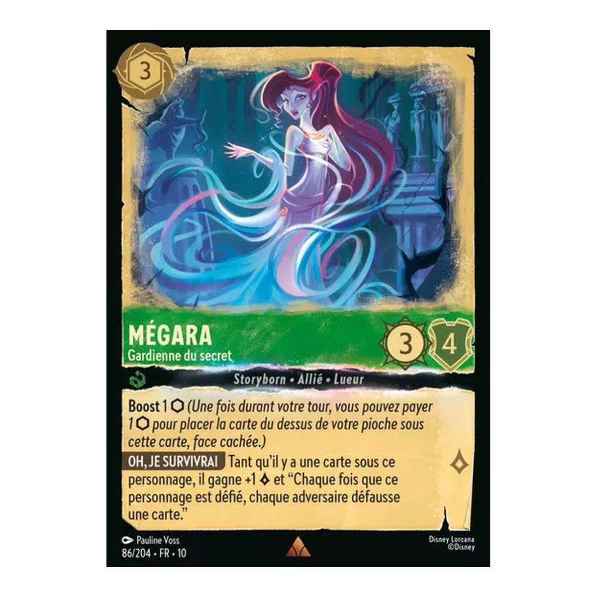 Mégara, Gardienne du secret - 86/204 - WHW - Lueurs dans les Profondeurs - Brillante - Premium - Français