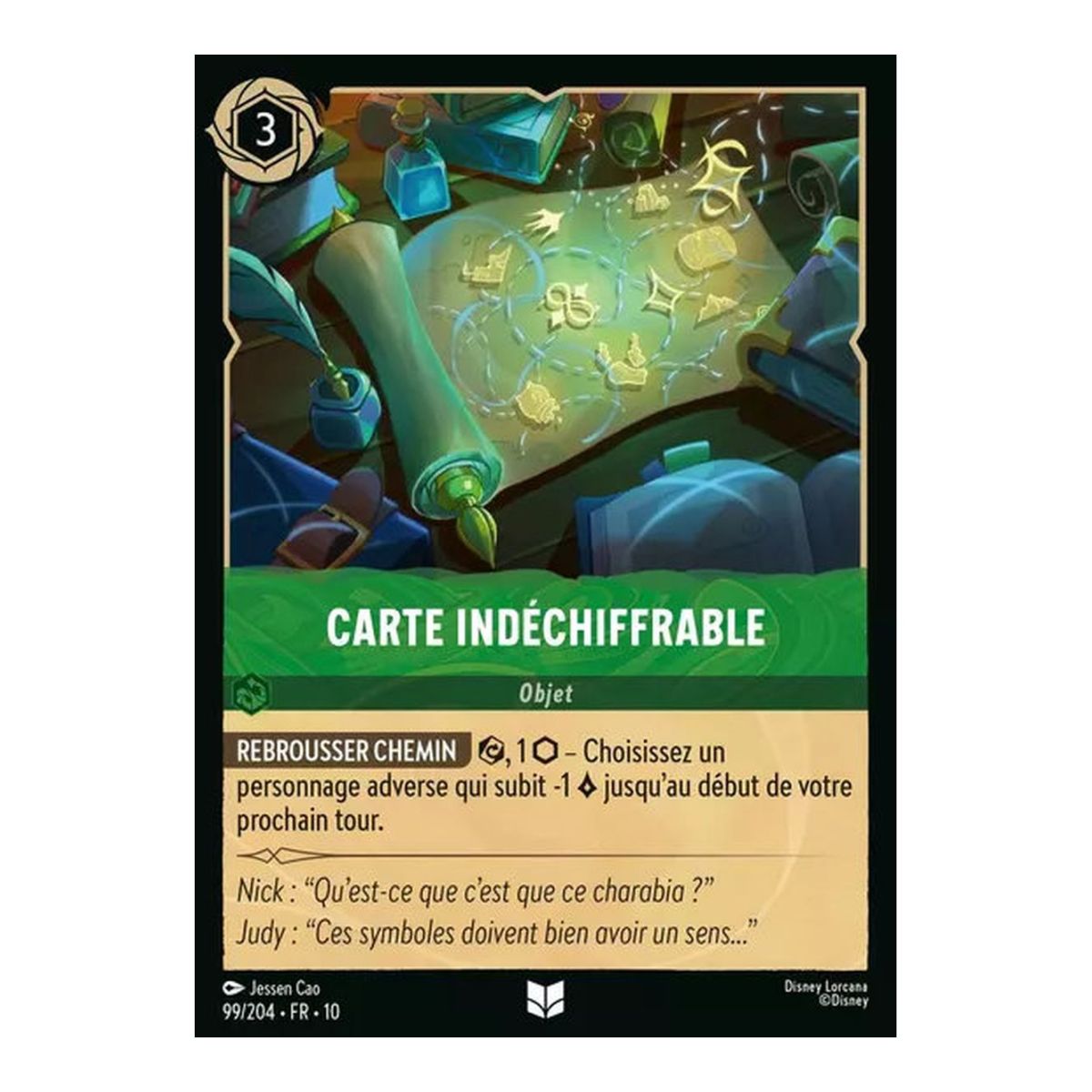 Carte indéchiffrable - 99/204 - WHW - Lueurs dans les Profondeurs - Brillante - Premium - Français