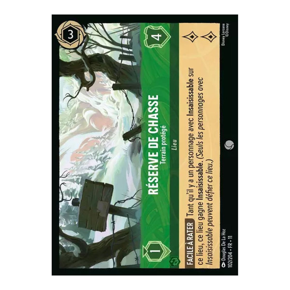 Réserve de chasse, Terrain protégé - 102/204 - WIN - Givresort - Commune - Français