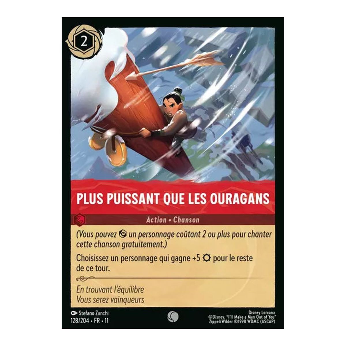 Item Plus puissant que les ouragans - 128/204 - WIN - Givresort - Brillante - Premium - Français