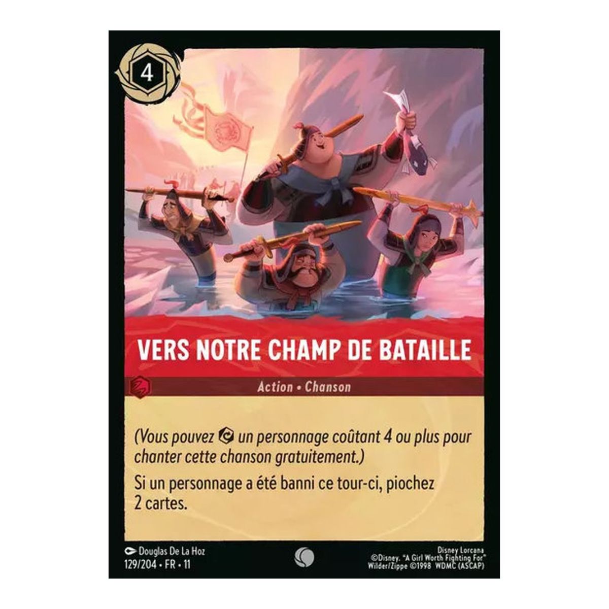 Vers notre champ de bataille - 129/204 - WIN - Givresort - Brillante - Premium - Français