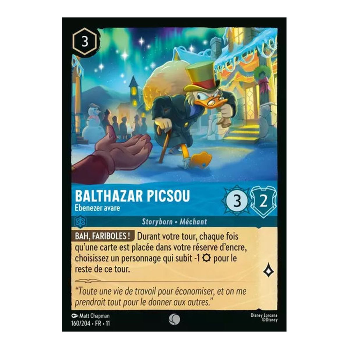 Balthazar Picsou, Ebenezer avare - 160/204 - WIN - Givresort - Brillante - Premium - Français