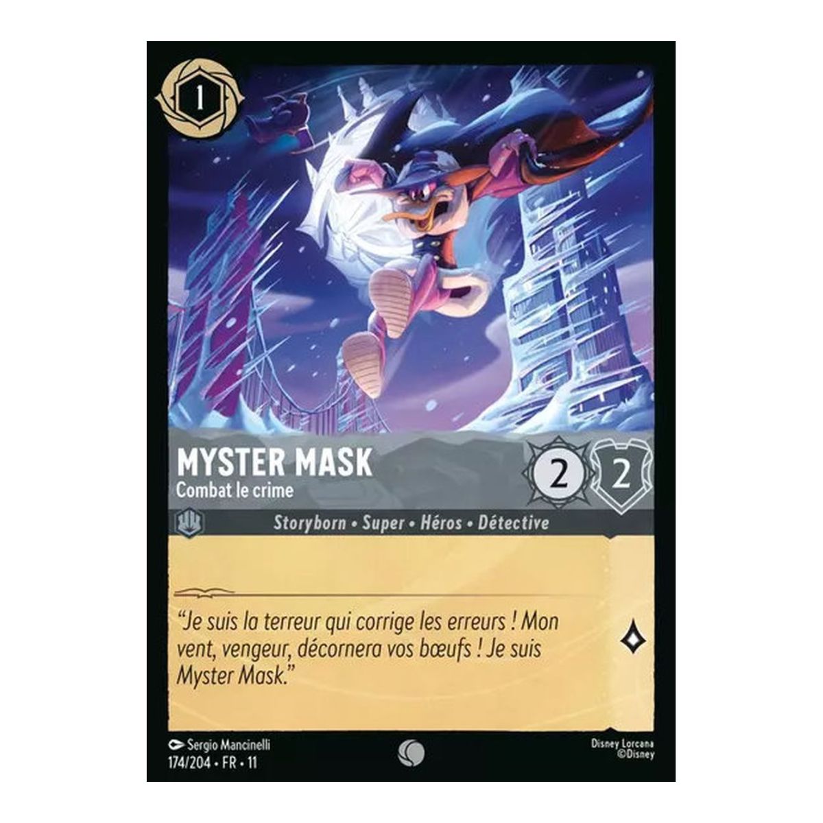 Myster Mask, Combat le crime - 174/204 - WIN - Givresort - Commune - Français