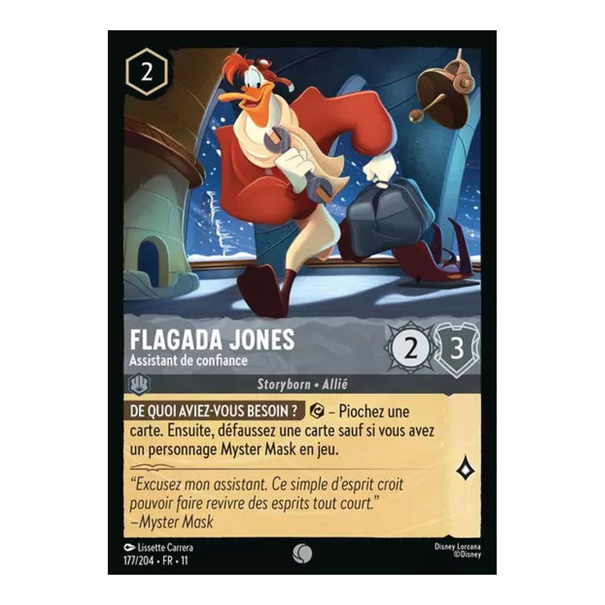 Flagada Jones, Assistant de confiance - 177/204 - WIN - Givresort - Commune - Français