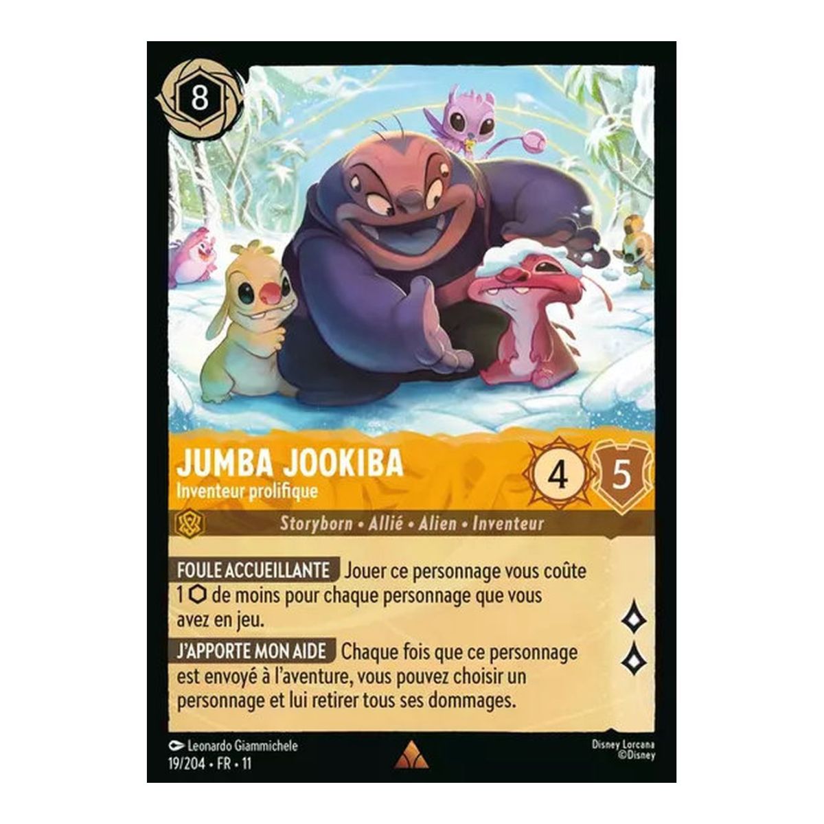 Item Jumba Jookiba, Inventeur prolifique - 19/204 - WIN - Givresort - Rare - Français