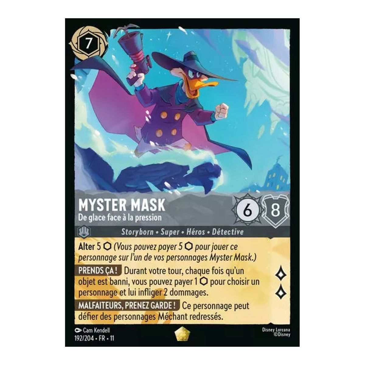 Myster Mask, De glace face à la pression - 192/204 - WIN - Givresort - Brillante - Premium - Français