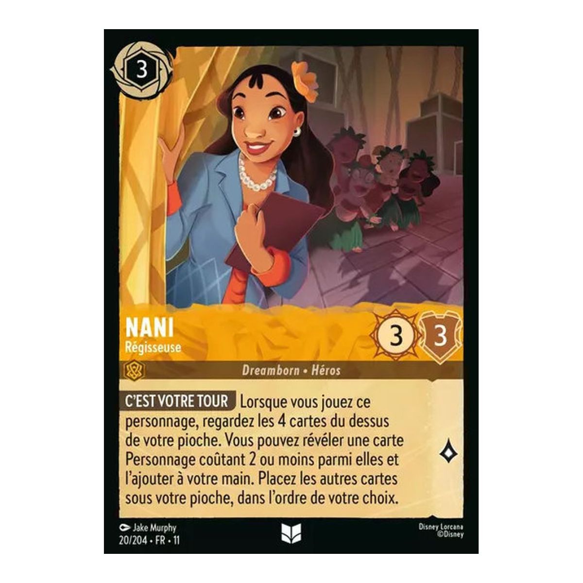 Item Nani, Régisseuse - 20/204 - WIN - Givresort - Brillante - Premium - Français