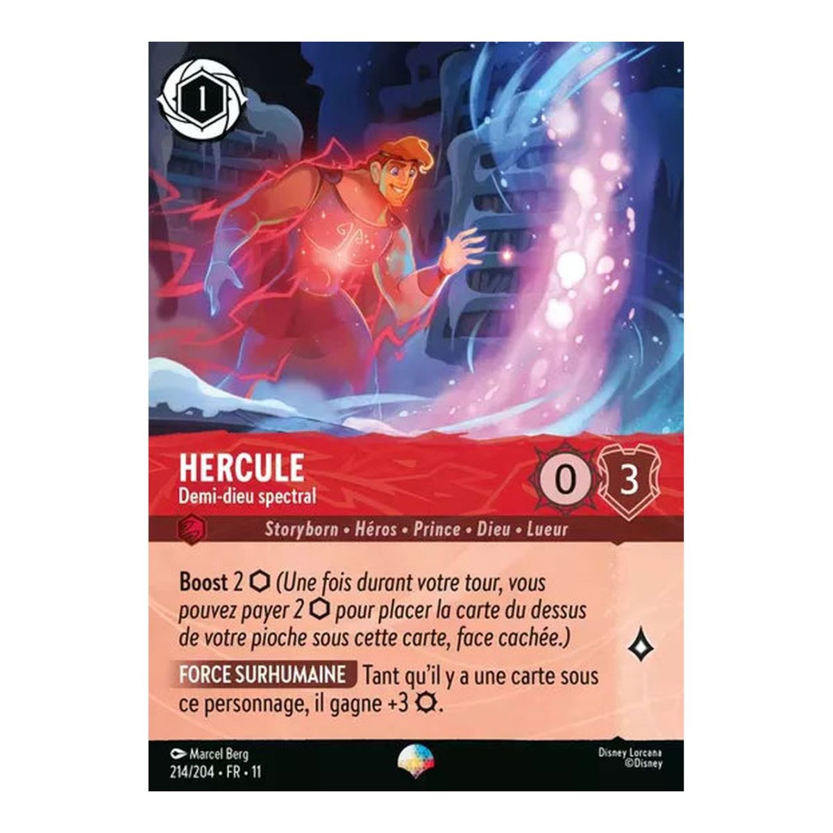 Hercule, Demi-dieu spectral - 214/204 - WIN - Givresort - Épique - Français