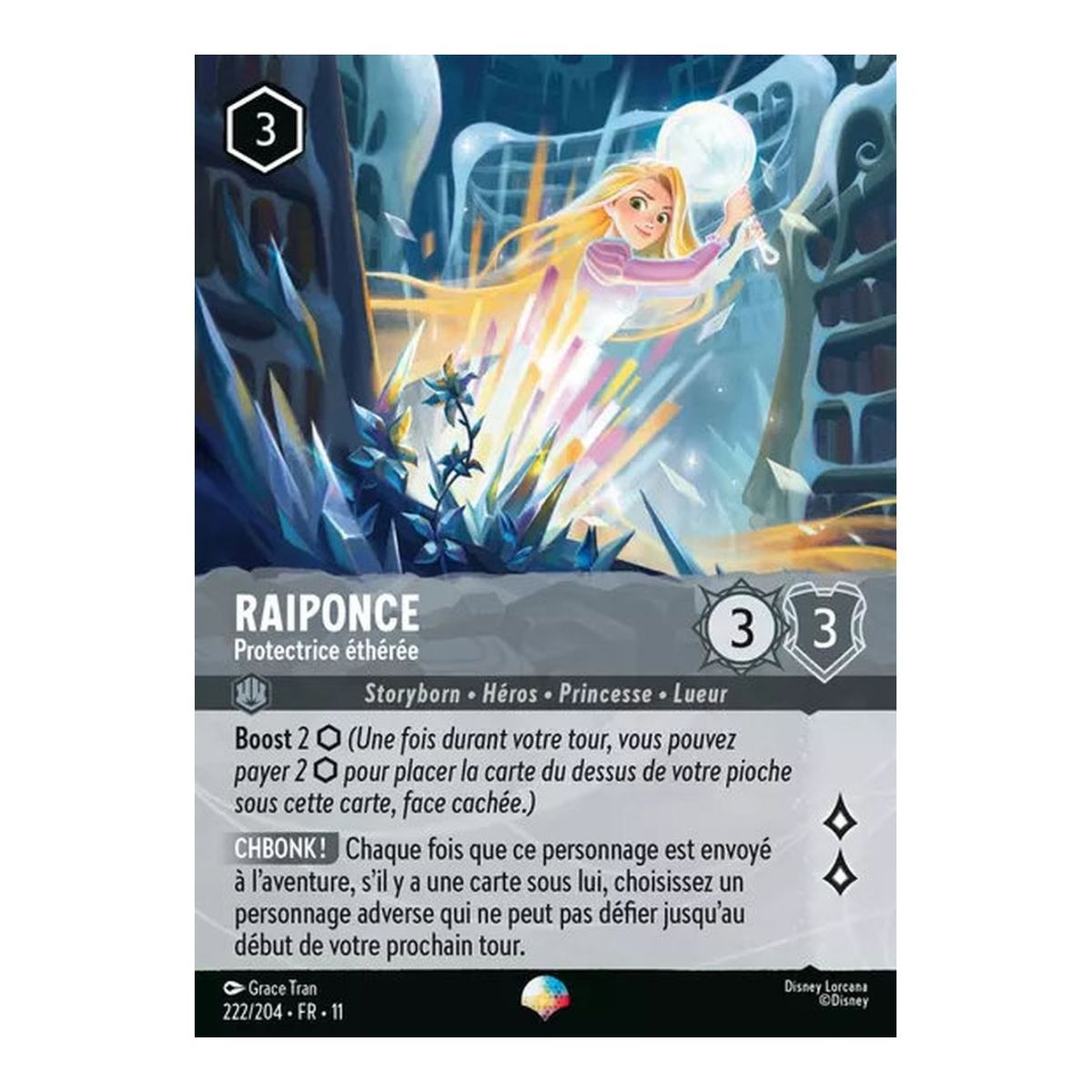 Raiponce, Protectrice éthérée - 222/204 - WIN - Givresort - Épique - Français