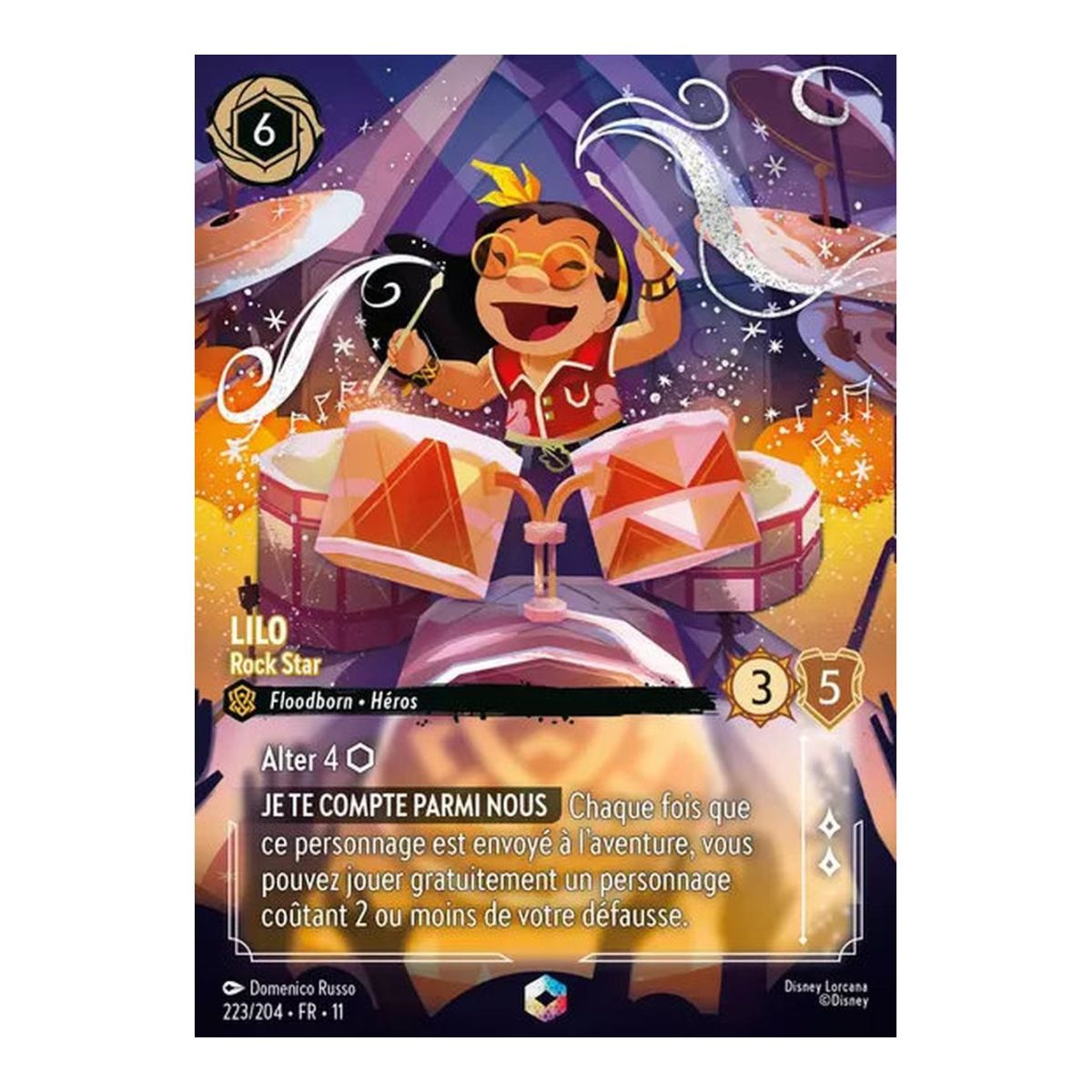 Lilo, Rock Star - 223/204 - WIN - Givresort - Enchantée - Français