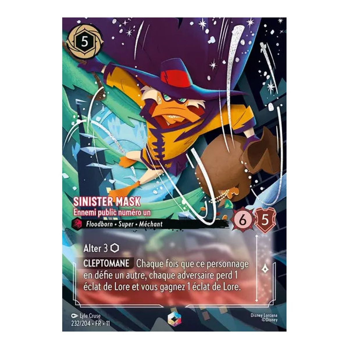 Sinister Mask, Ennemi public numéro un - 232/204 - WIN - Givresort - Enchantée - Français