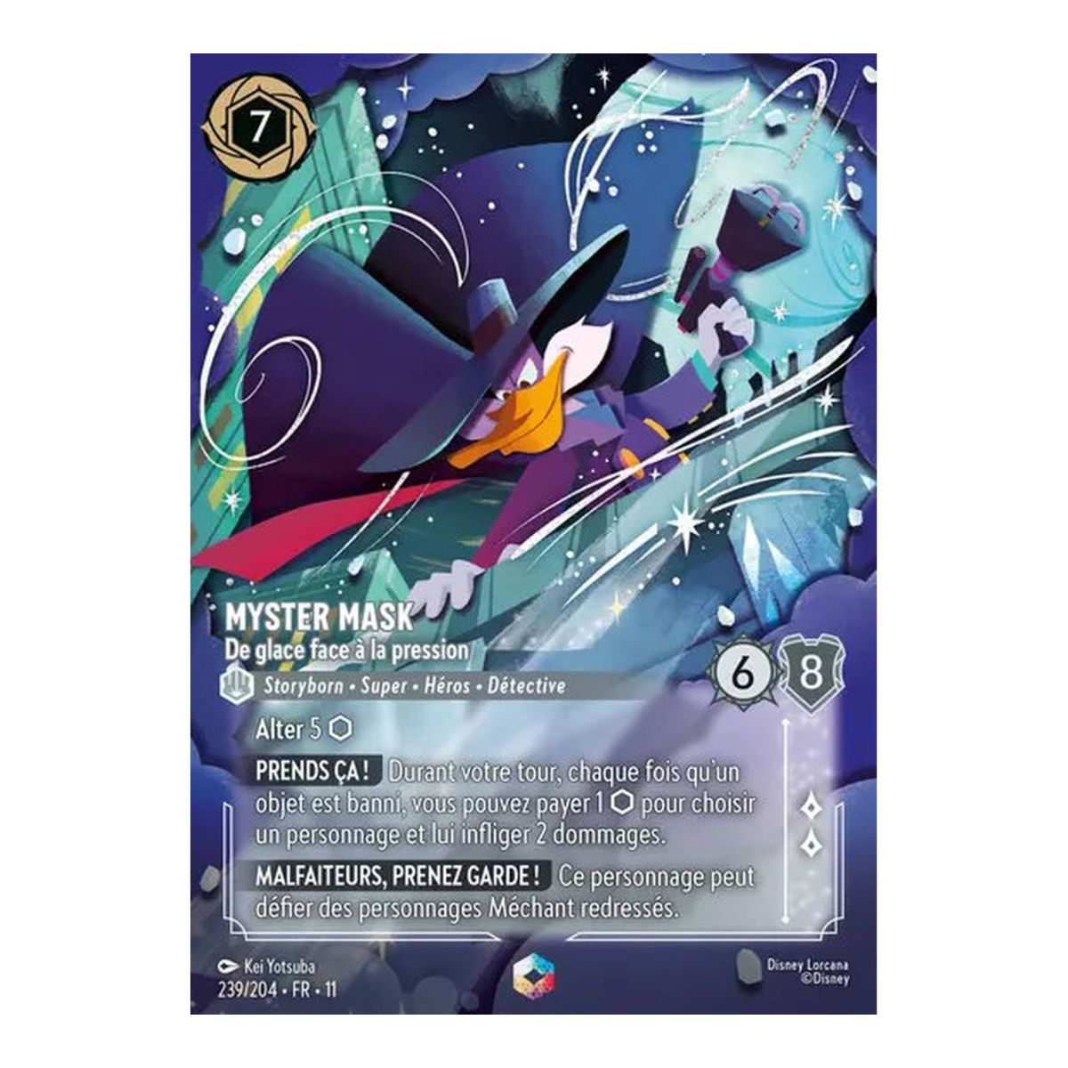 Myster Mask, De glace face à la pression - 239/204 - WIN - Givresort - Enchantée - Français