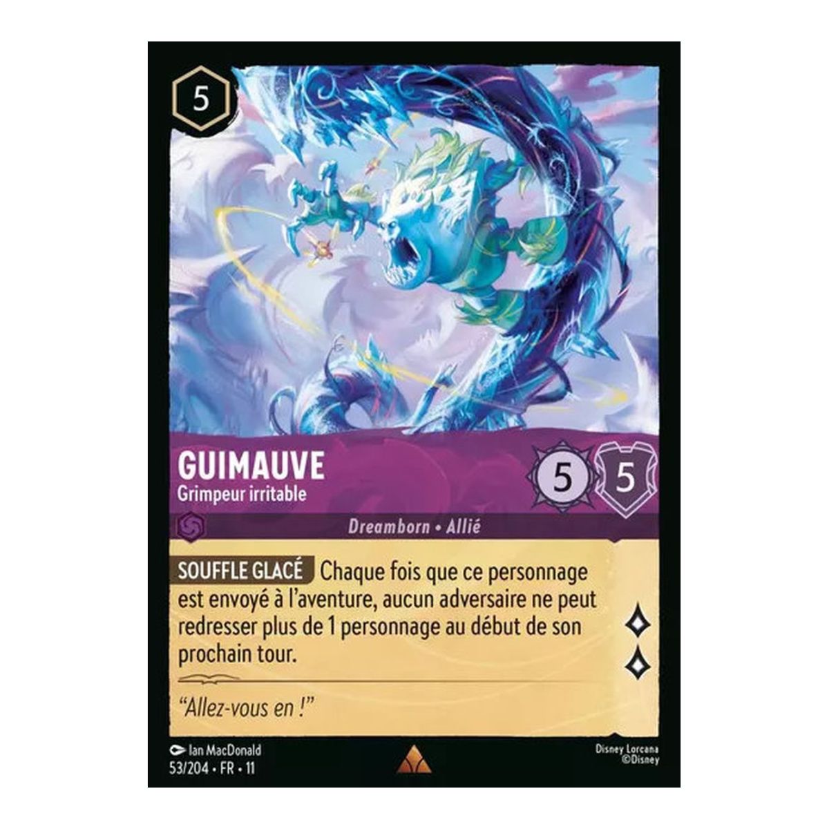 Guimauve, Grimpeur irritable - 53/204 - WIN - Givresort - Brillante - Premium - Français