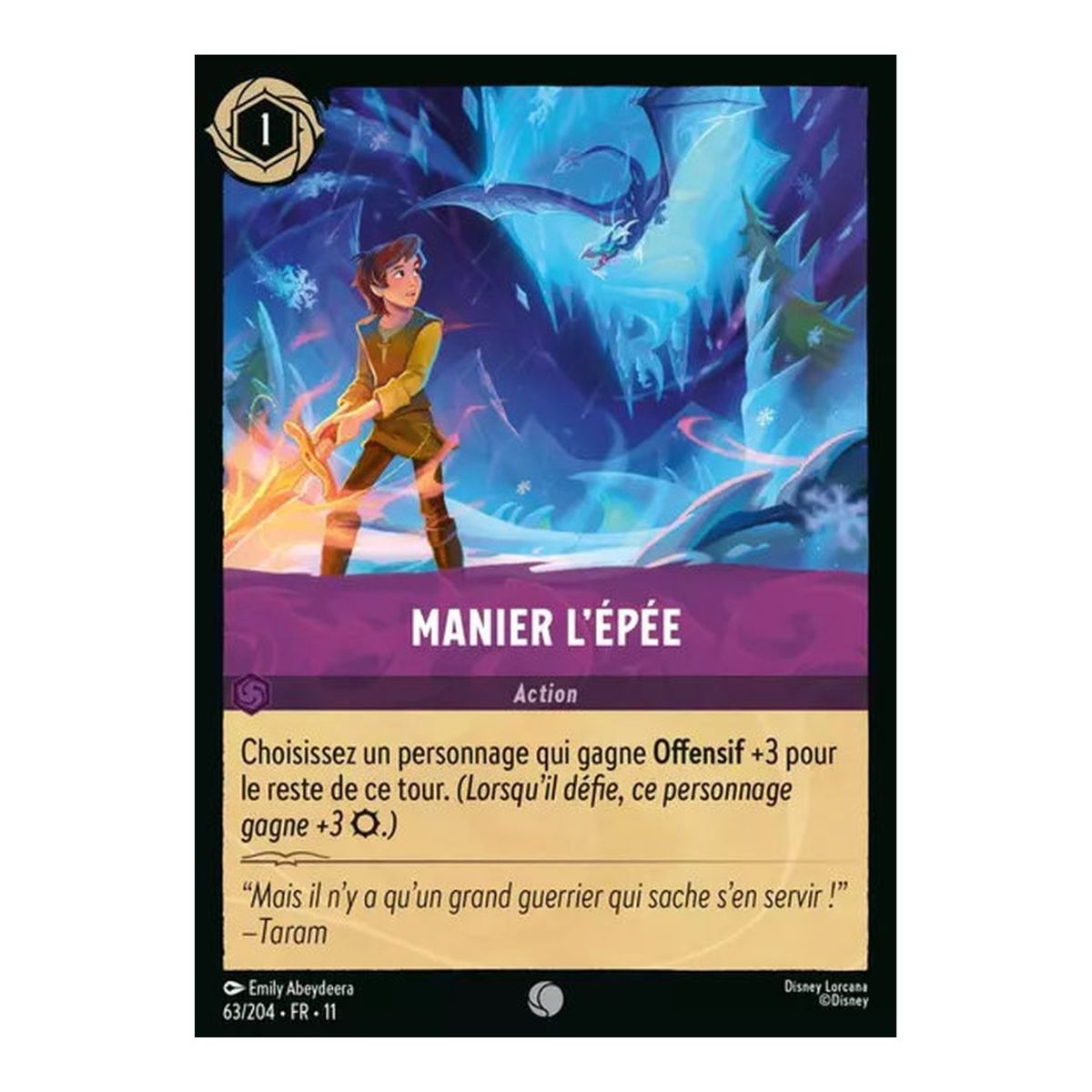 Manier l'épée - 63/204 - WIN - Givresort - Brillante - Premium - Français