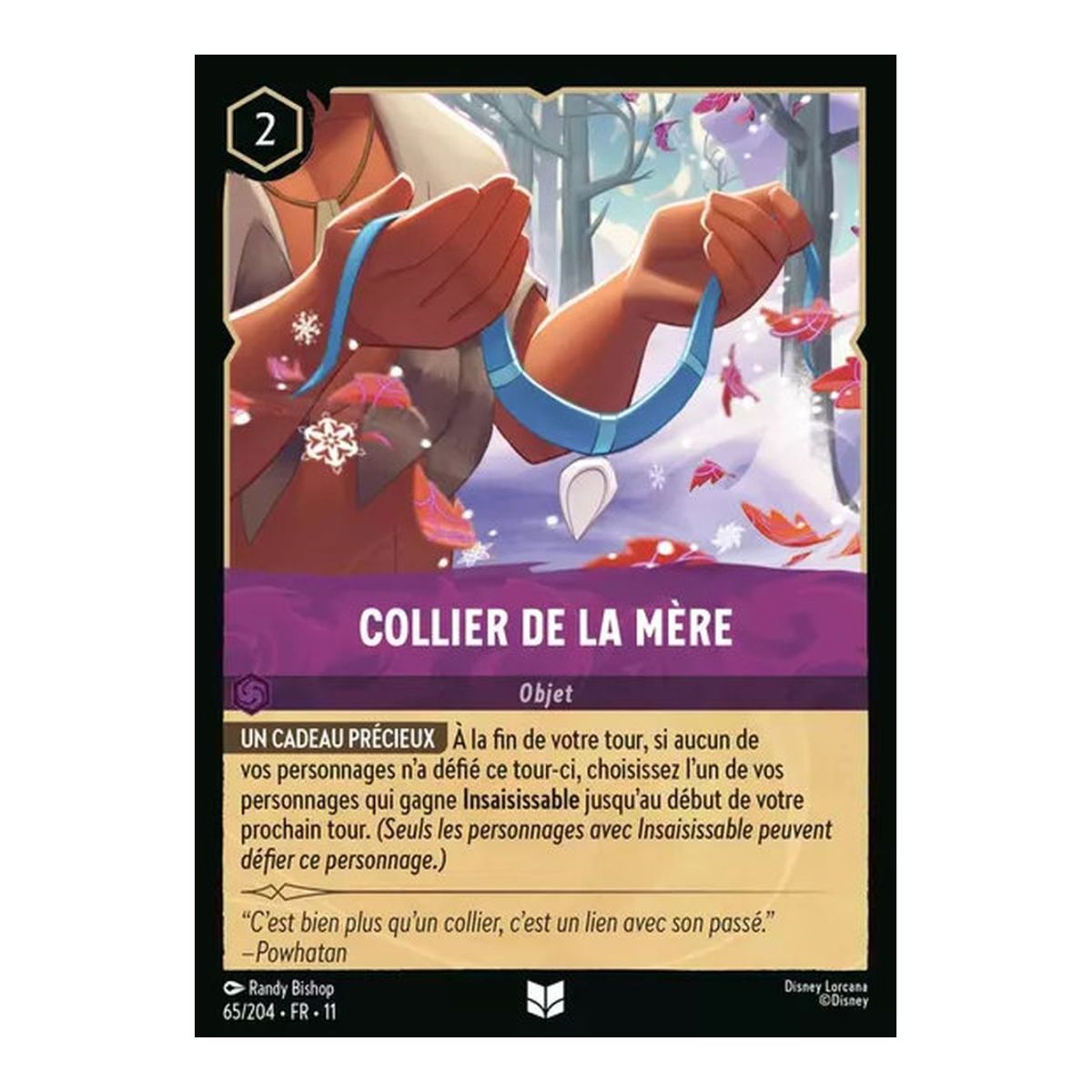 Item Collier de la mère - 65/204 - WIN - Givresort - Peu Commune - Français