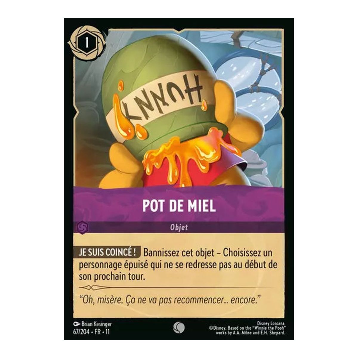 Pot de miel - 67/204 - WIN - Givresort - Brillante - Premium - Français