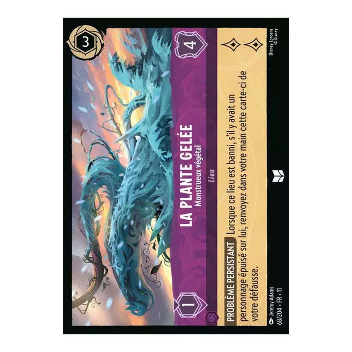 La Plante gelée, Monstrueux végétal - 68/204 - WIN - Givresort - Brillante - Premium - Français