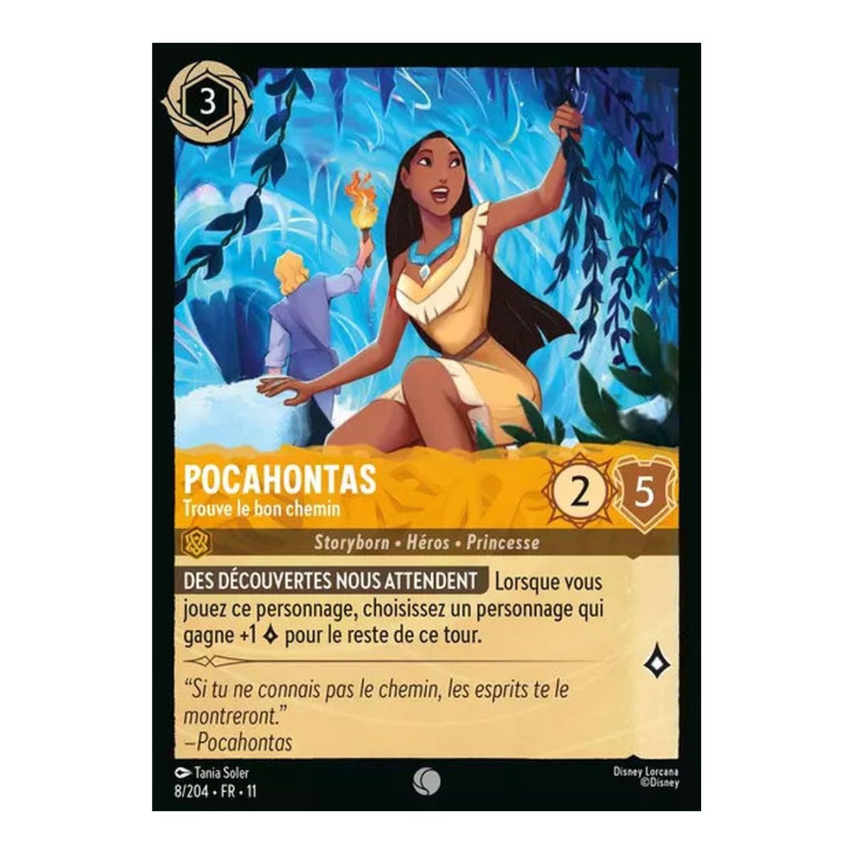 Item Pocahontas, Trouve le bon chemin - 8/204 - WIN - Givresort - Commune - Français