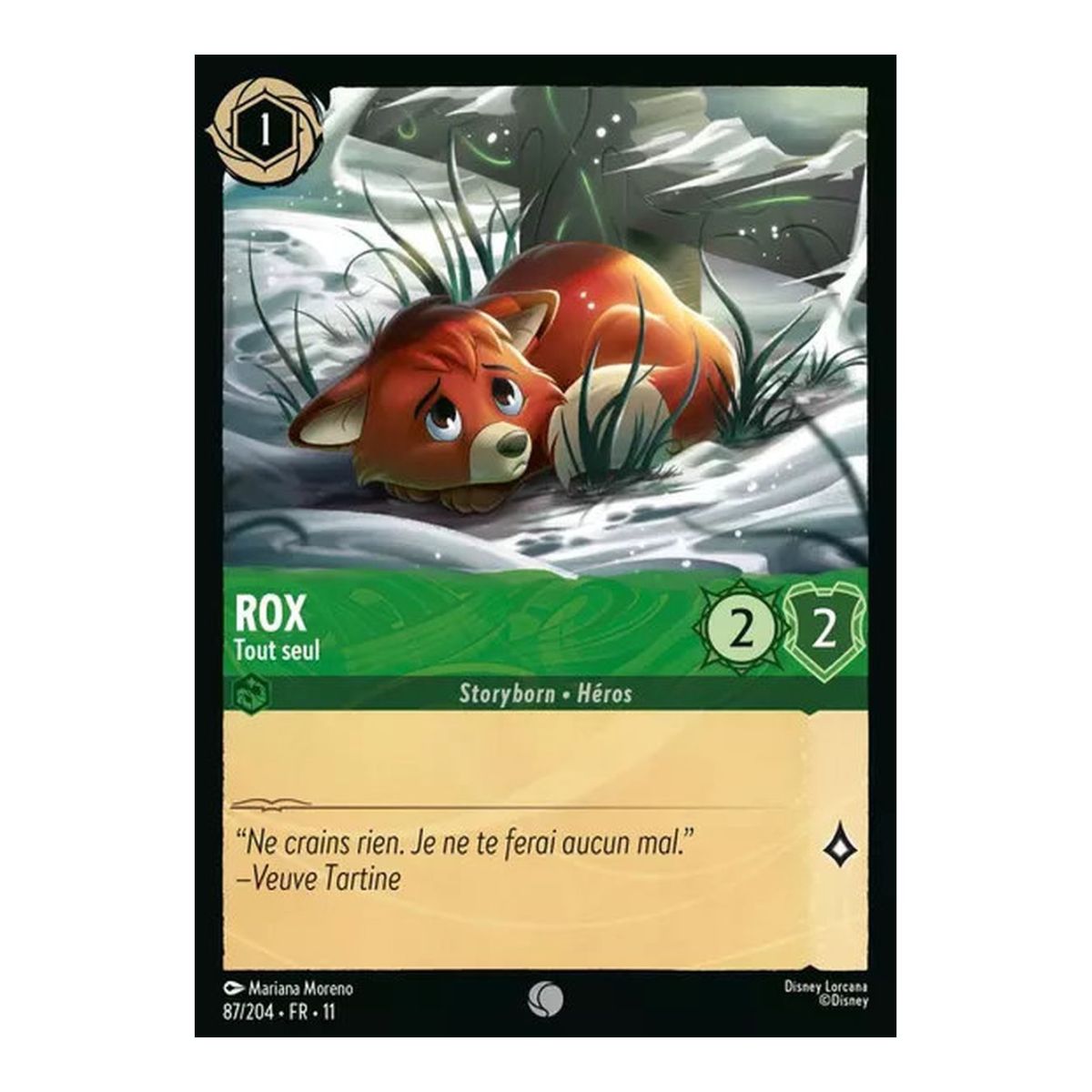 Rox, Tout seul - 87/204 - WIN - Givresort - Brillante - Premium - Français