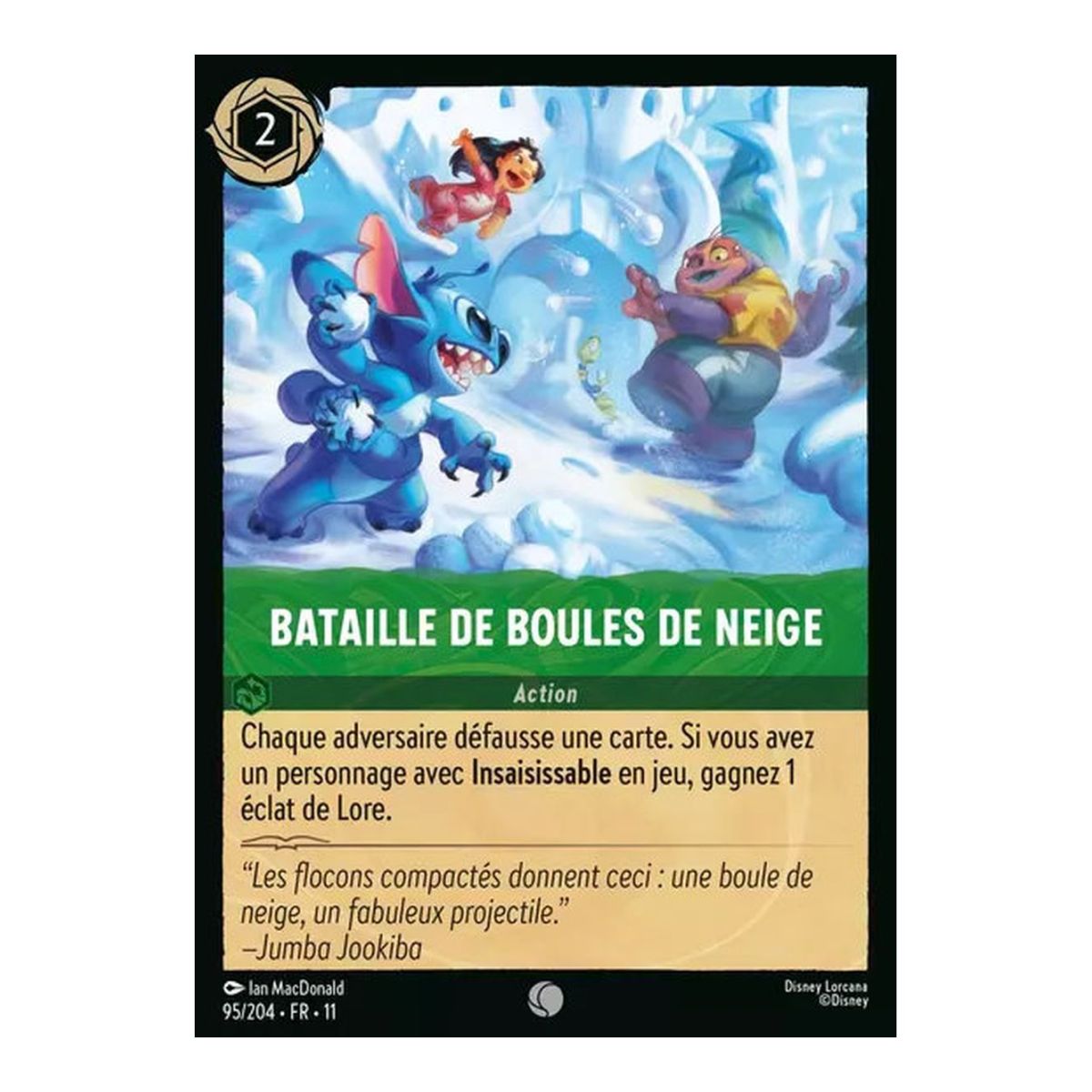 Bataille de boules de neige - 95/204 - WIN - Givresort - Commune - Français